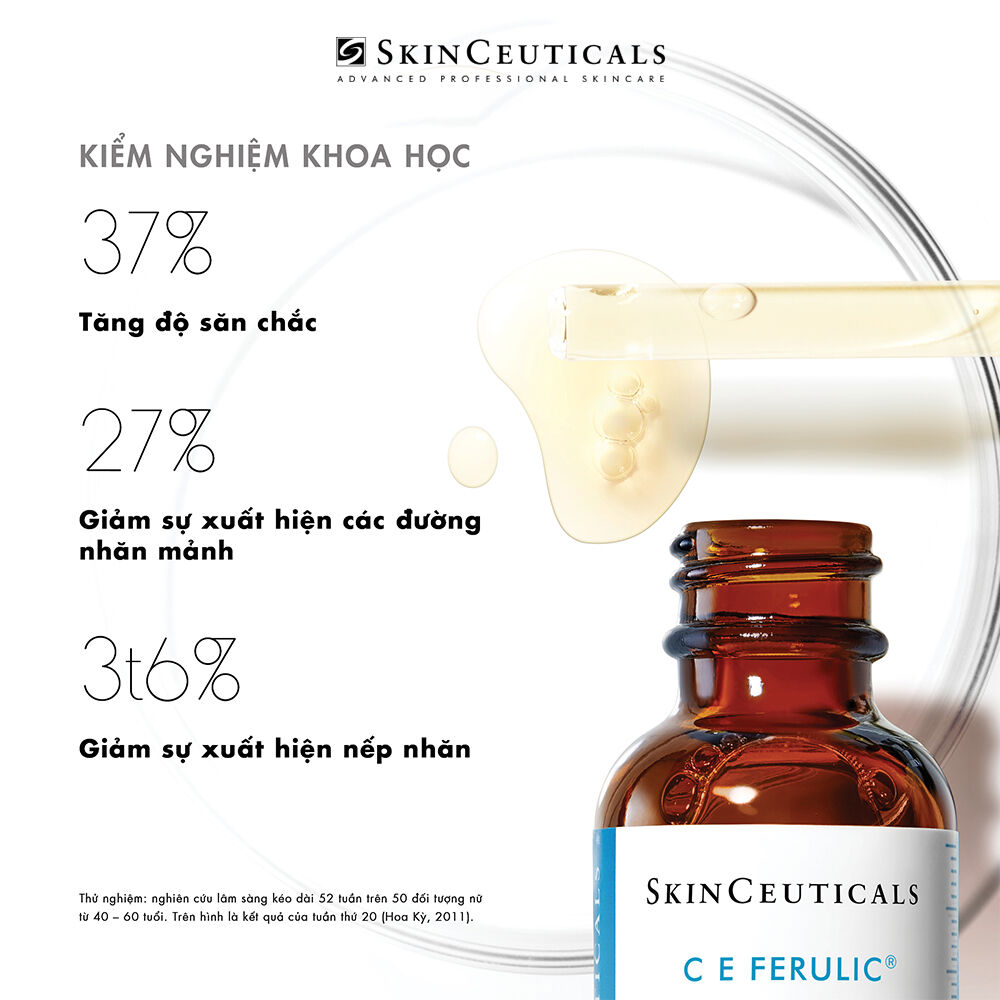 Serum C E Ferulic® với 15% Axit L-Ascorbic