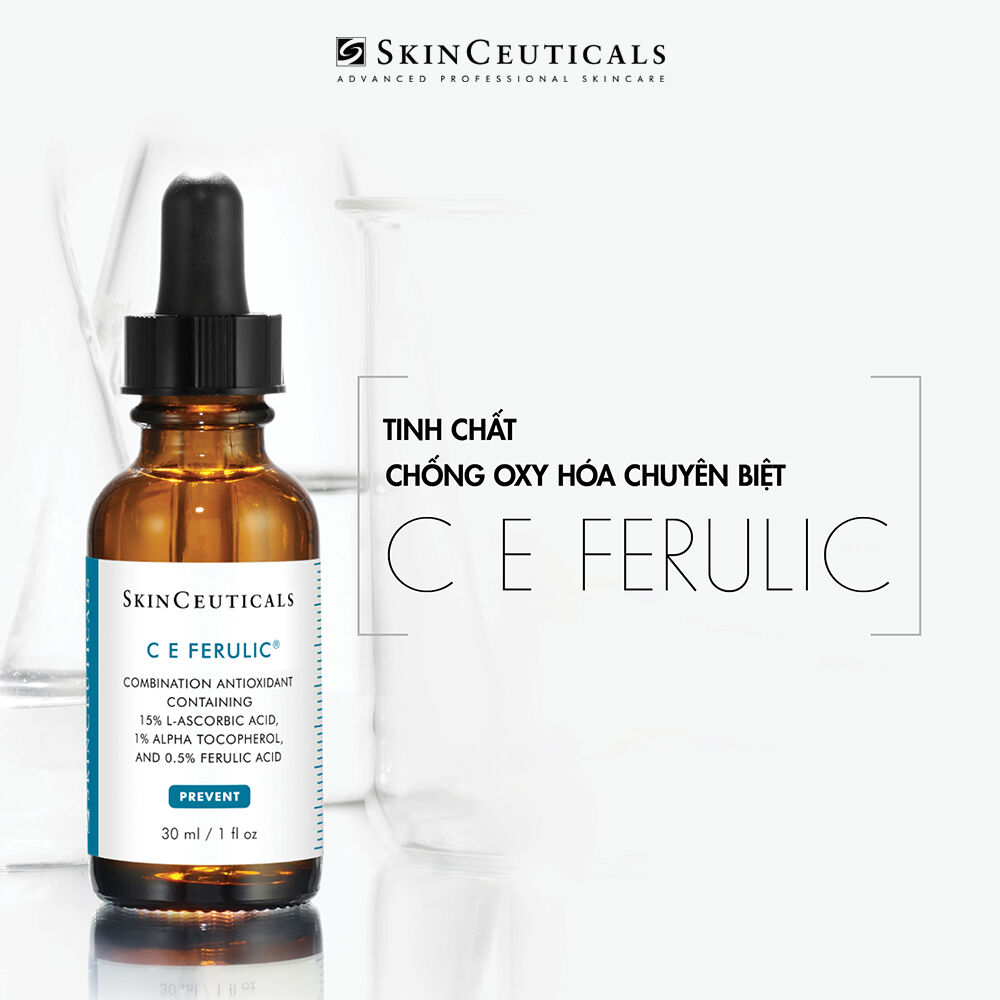 Serum C E Ferulic® với 15% Axit L-Ascorbic