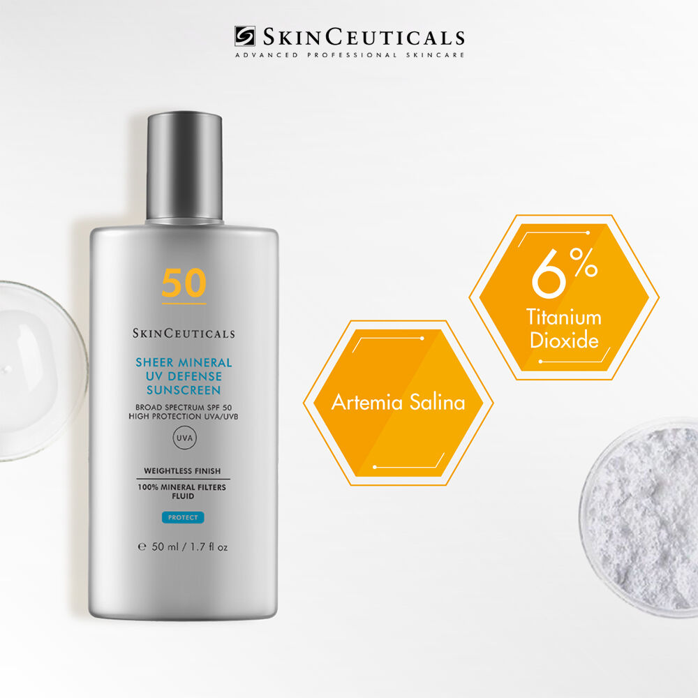 Kem chống nắng mỏng nhẹ Sheer Physical UV Defense SPF 50 50ML